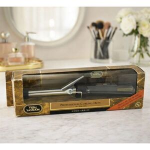Vintage Vidal Sassoon Gold Series Curling Iron 3/4” Barrel w/ Original Box